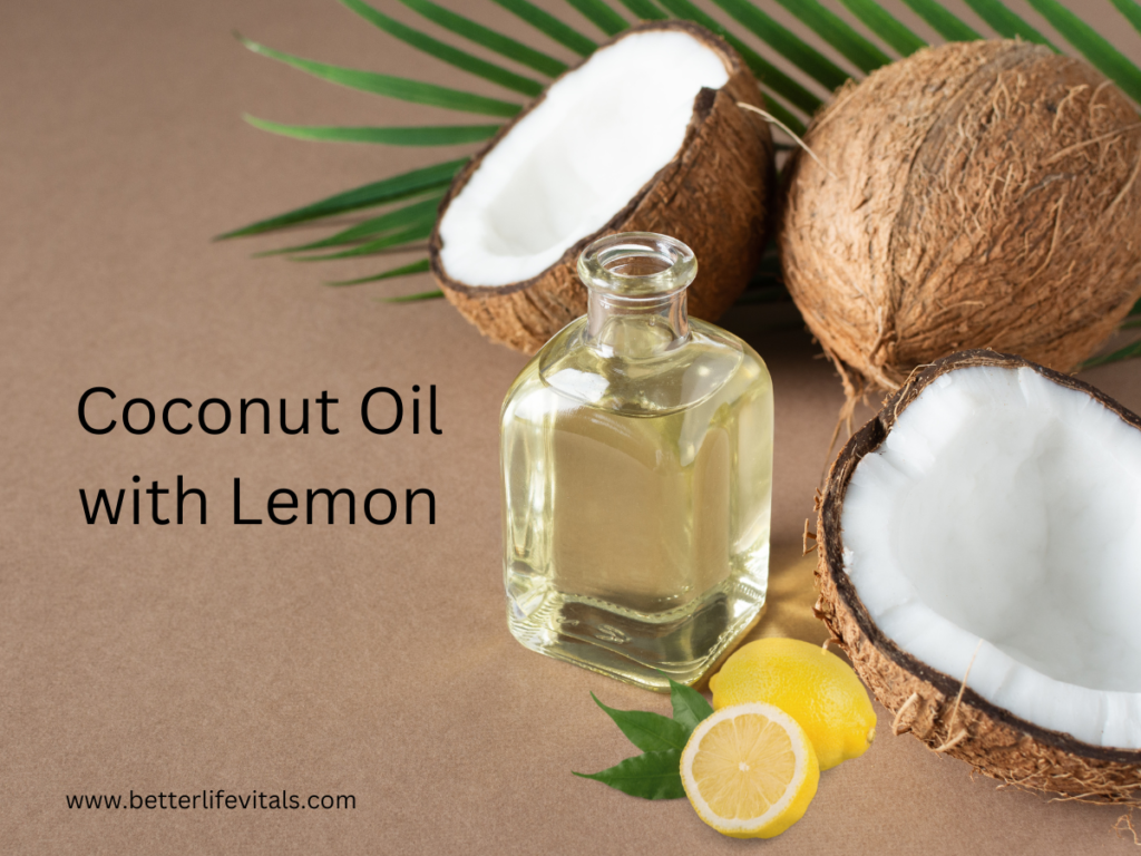 Coconut oil with Lemon
