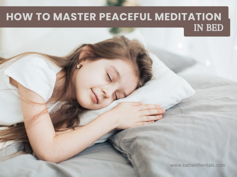 meditation in bed